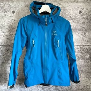 Arcteryx Jacket AR Gore Tex Pro Shell Blue Women's Sz Xs❤️